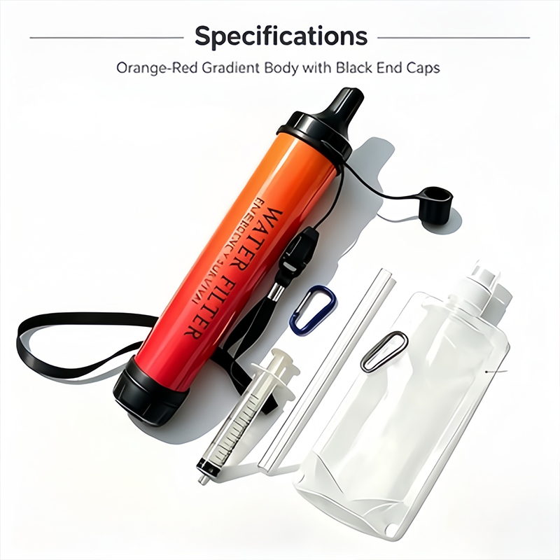 Przenośny filtr do wody 5000L, – Water Purification Straw recenzja i cena