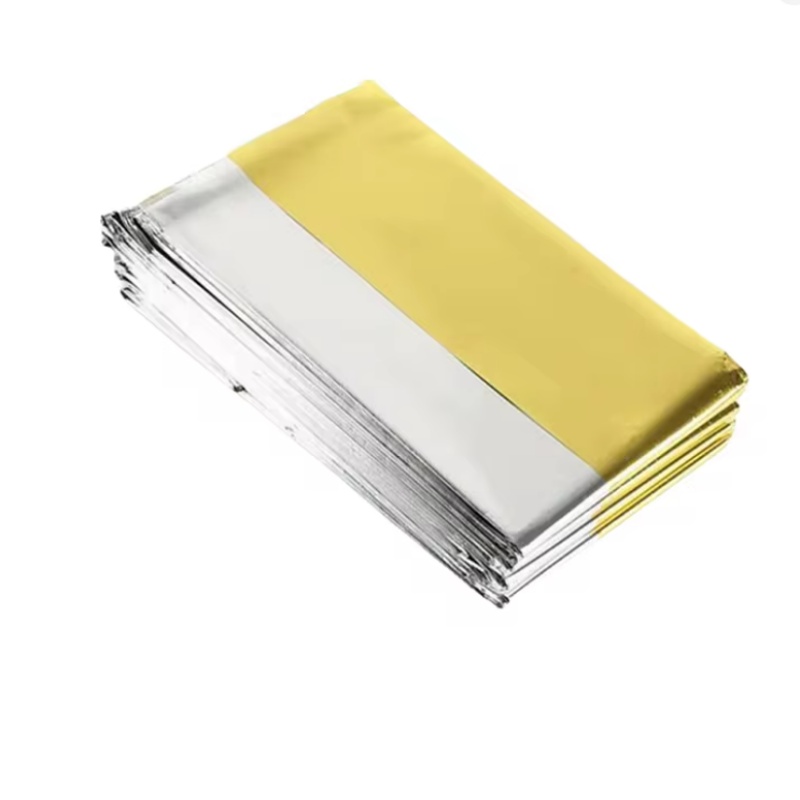 Złoto-srebrny koc termiczny z  – Survival Blanket Reflective recenzja i cena
