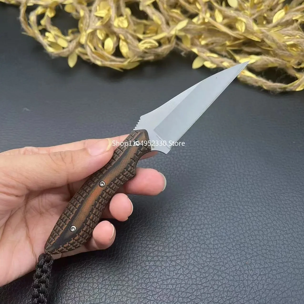 2388 Przenośne noże uniwersaln – Bushcraft Knife Fixed recenzja i cena